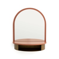 Столик Туалетный настенный Dolce единый размер оранжевый LA REDOUTE INTERIEURS  фото, kupilegko.ru